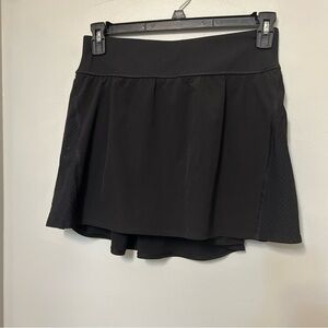 Spanx Skort Large Black Get Moving Golf Tennis Skirt Athletic Pull On Women’s